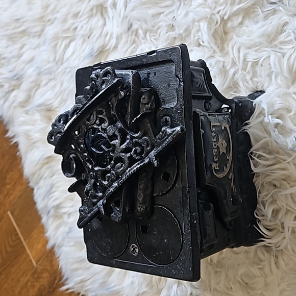 Vintage salesman model stove. Cast iron and tin - Picture 4 of 7